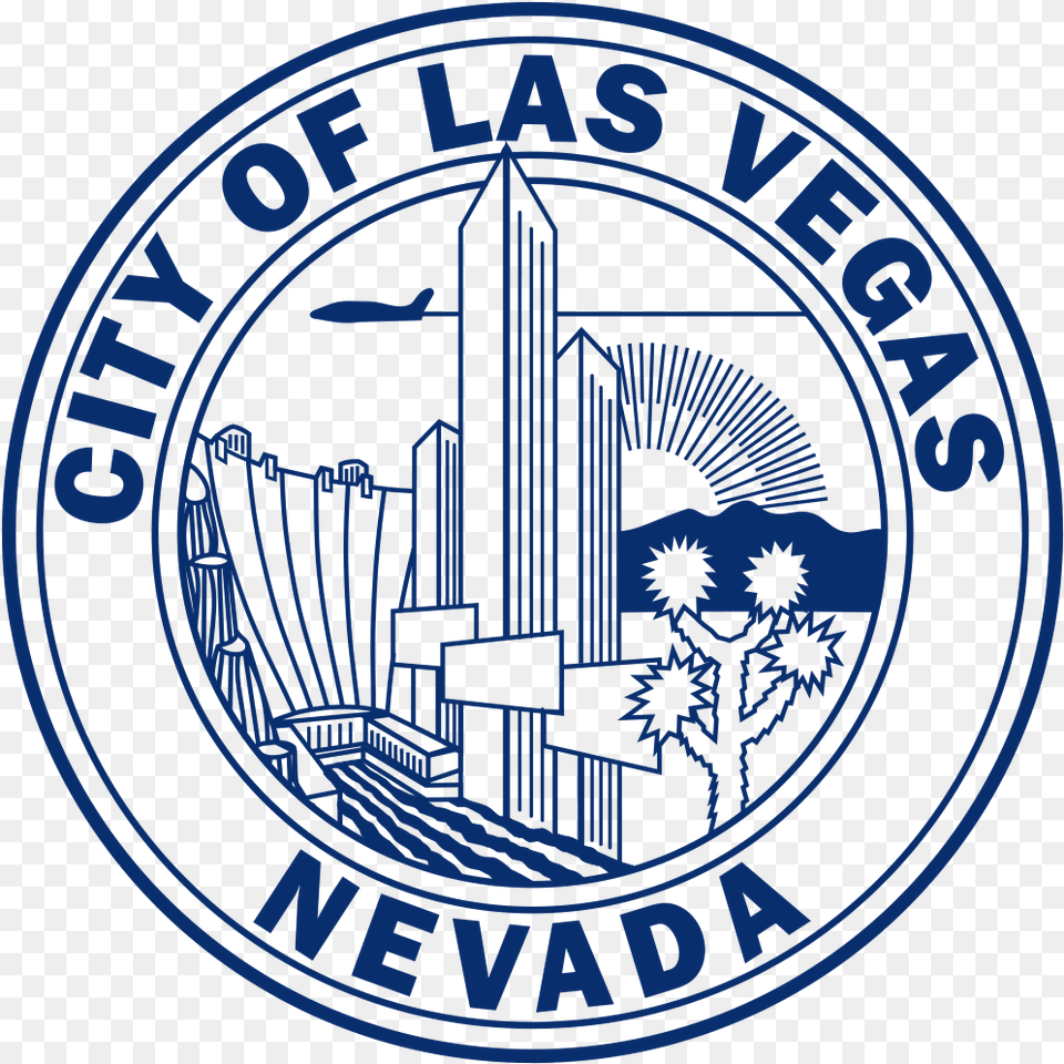 City Of Las Vegas Nevada Seal, Emblem, Logo, Symbol, Badge Free Png