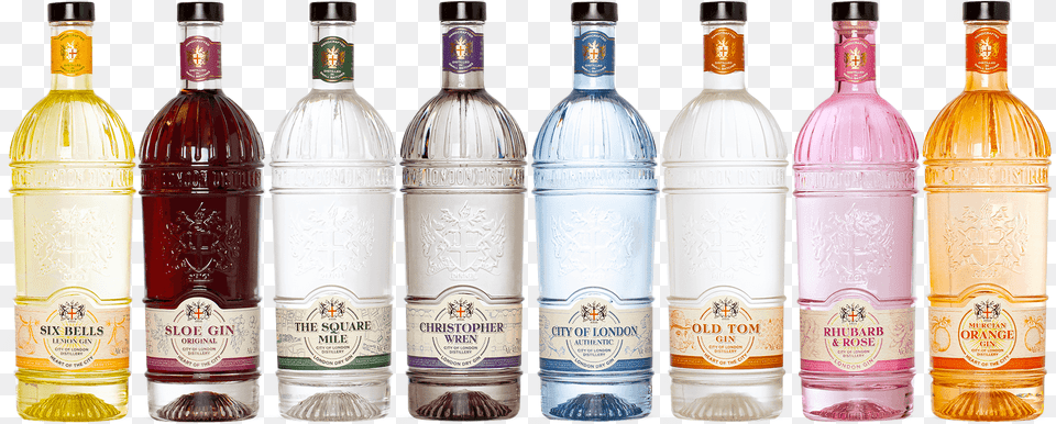 City Of London Gin, Alcohol, Beverage, Liquor, Bottle Free Transparent Png