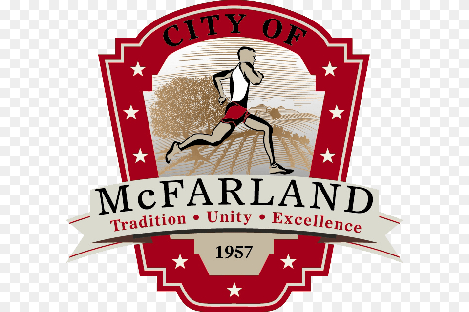 City Of Mcfarland, Logo, Person, Advertisement, Poster Free Png Download