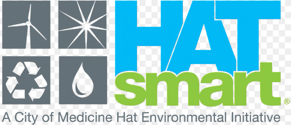 City Of Medicine Hat Environmental Essentials, Symbol, Recycling Symbol, Outdoors, Windmill Free Png Download