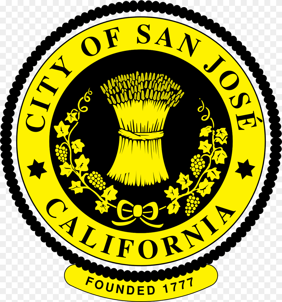 City Of San Jose Seal, Logo, Emblem, Symbol, Badge Free Png Download