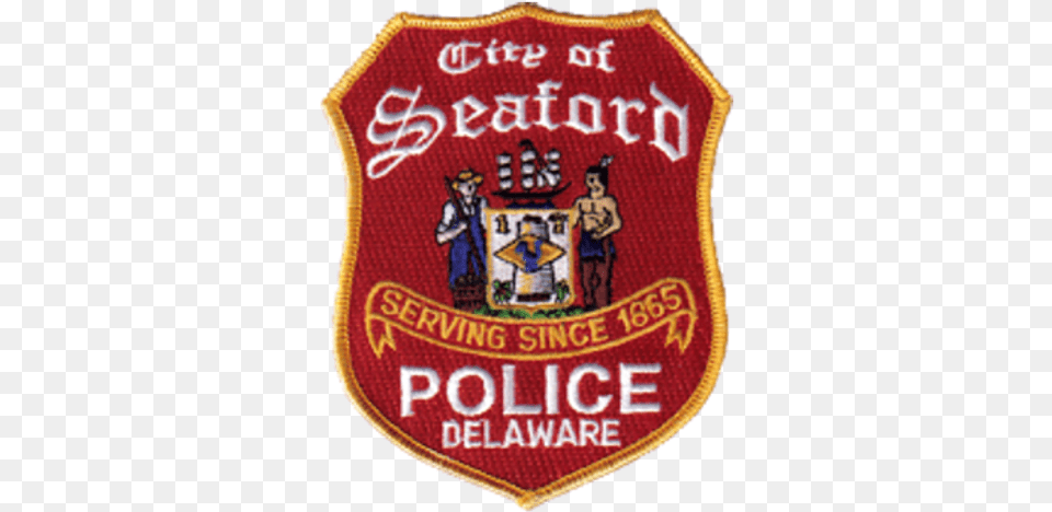 City Of Seaford Seaford Police Department Logo, Badge, Symbol, Birthday Cake, Cake Free Png Download