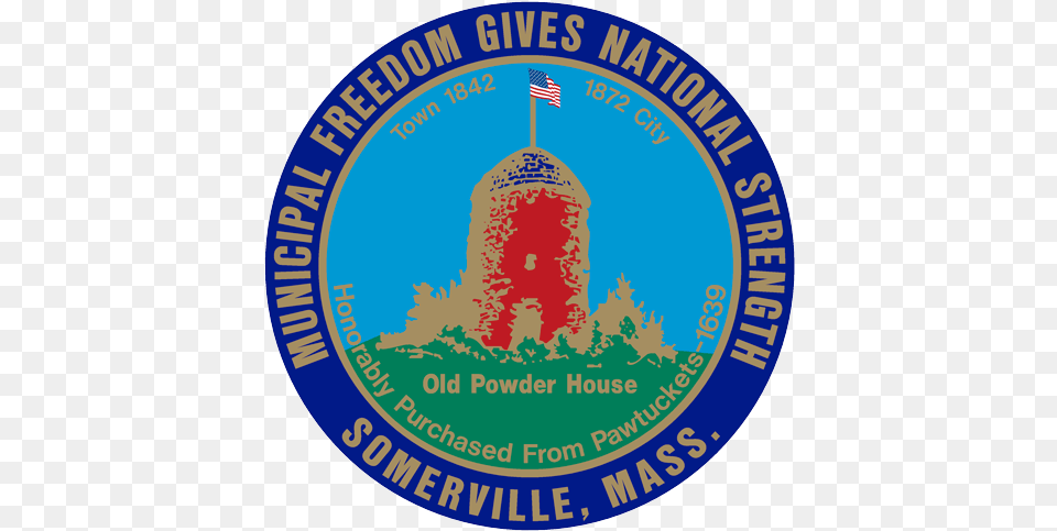 City Of Somerville Massachusetts City Of Somerville Logo, Badge, Symbol, Emblem Png