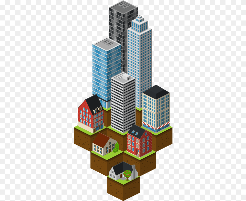 City On Soil Tower Block, Architecture, Neighborhood, Housing, High Rise Free Png