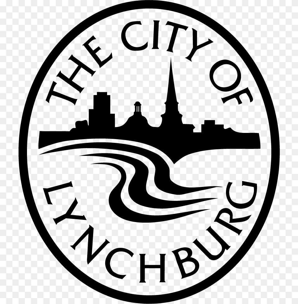 City Oval Logowht Lynchburg, Logo, Ammunition, Grenade, Weapon Free Png