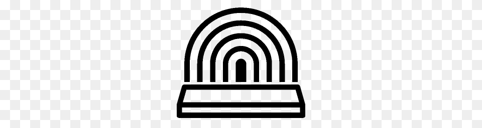 City Park Concert Shell Icon Ios Iconset, Gray Free Png