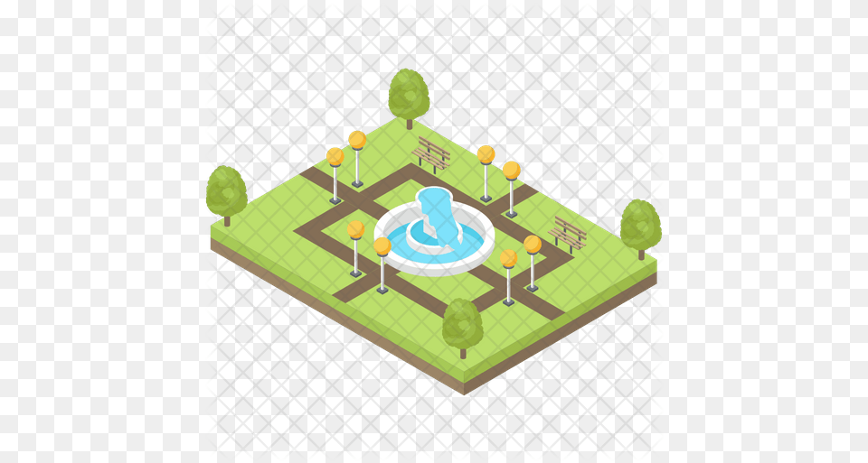 City Park Icon Illustration, Ball, Sport, Tennis, Tennis Ball Free Transparent Png