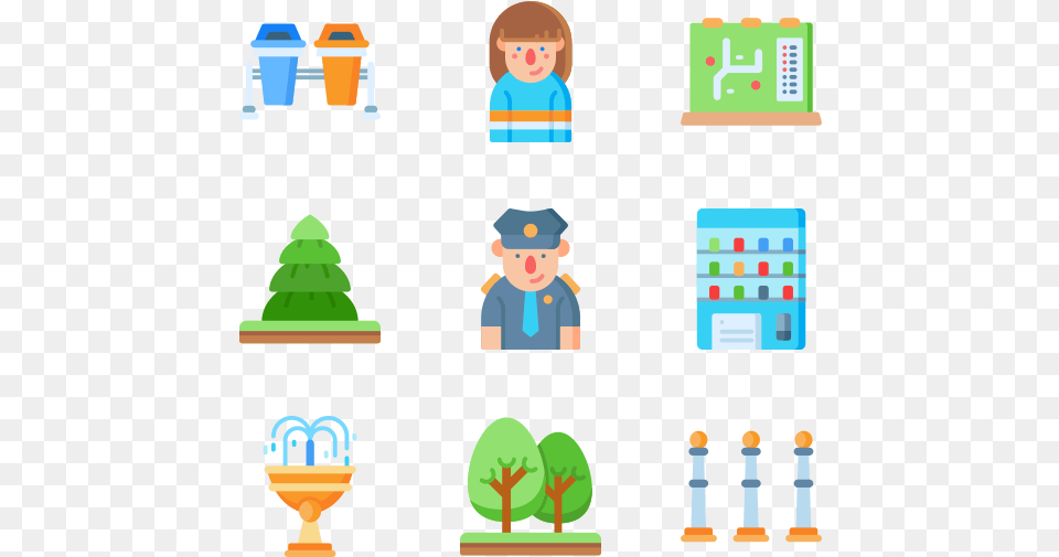 City Park Mexico Icons, Baby, Person, Face, Head Free Png