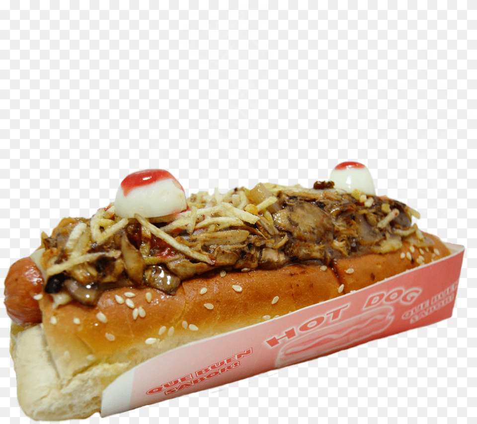 City Perro Caliente Especial Perro Caliente Con Huevo De Codorniz, Food, Hot Dog, Burger Free Png Download