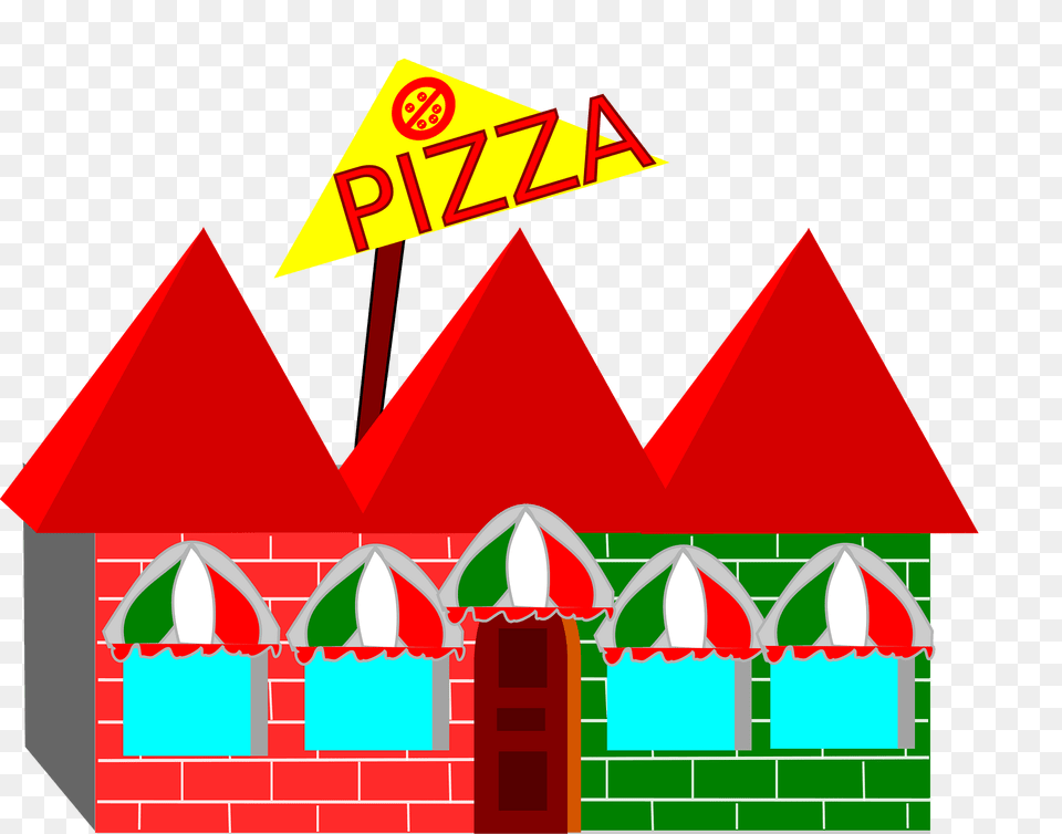 City Pizzeria Clipart, Bag Png