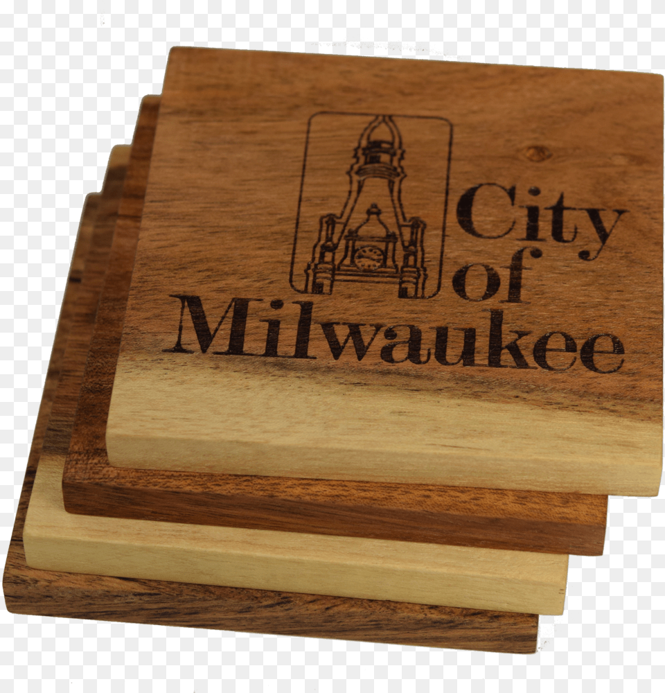 City Seal Of Milwaukee Wisconsin Coasters Prestige Decanters City Seal Of Milwaukee Wisconsin, Box, Wood, Plywood, Crate Png