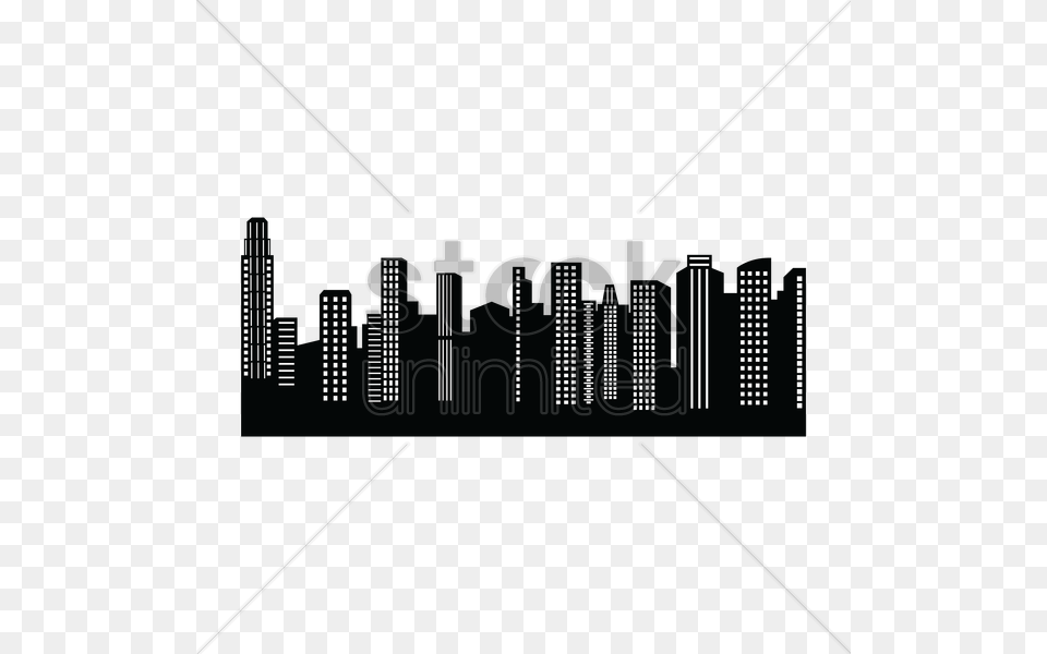 City Silhouette Vector Image, Road, Street, Urban, Lighting Free Png