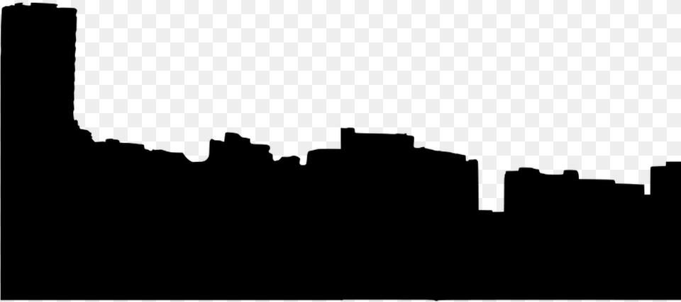 City Skyline Black, Gray Free Transparent Png