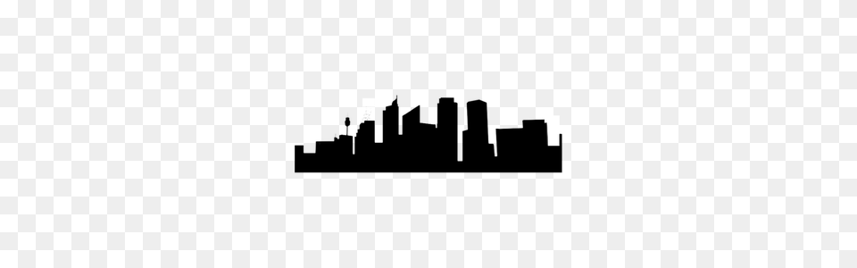 City Skyline Silhouette Clip Art, Firearm, Gun, Rifle, Weapon Free Png Download