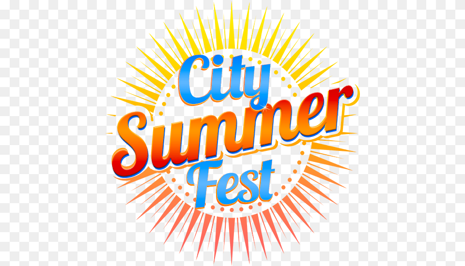 City Summer Fest Logo Summer Festival, Advertisement Png