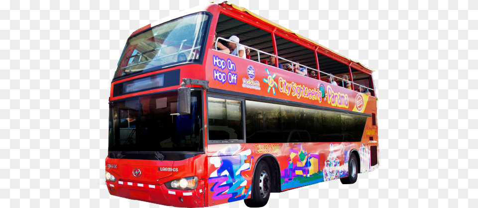 City Tours Panam City Tour Panama, Bus, Double Decker Bus, Tour Bus, Transportation Free Png Download
