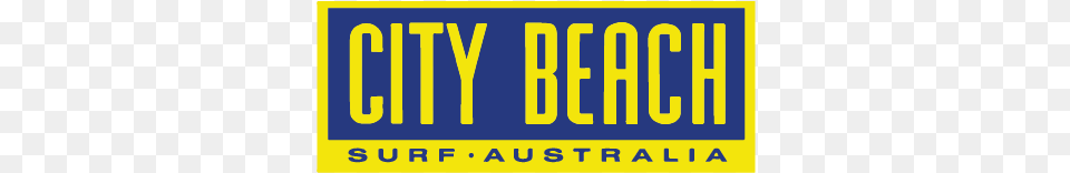 Citybeach 01 City Beach Logo, License Plate, Transportation, Vehicle, Scoreboard Png Image