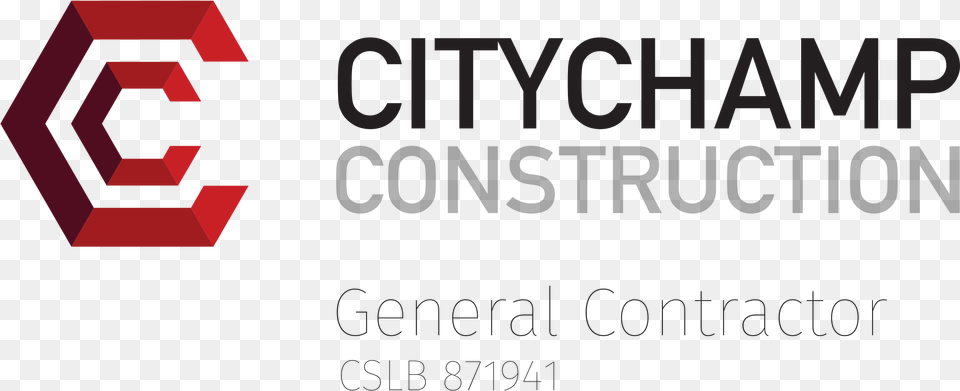 Citychamp Construction Coquelicot, Text Png