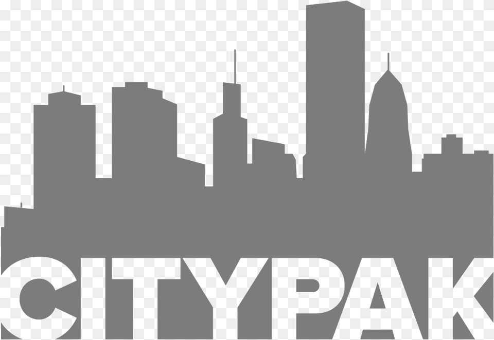 Citypak Silhouette, City, Logo, Text Png