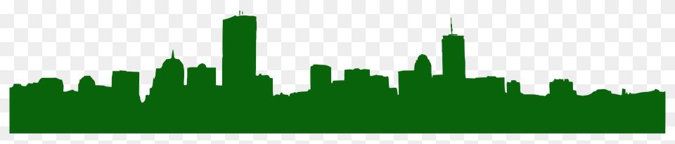 Cityscape Silhouette, Urban, City, Green, Metropolis Png Image