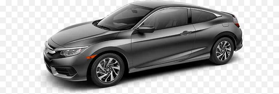 Civic Coupe Front Dark Grey Honda Civic 2018, Car, Vehicle, Sedan, Transportation Free Png Download