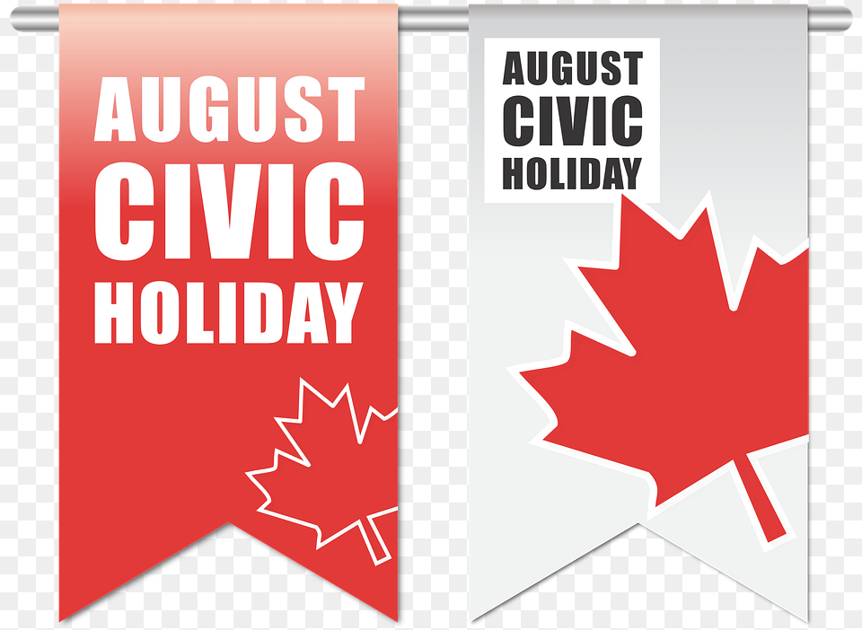Civic Holiday Clipart, Leaf, Plant, Advertisement, Poster Free Transparent Png