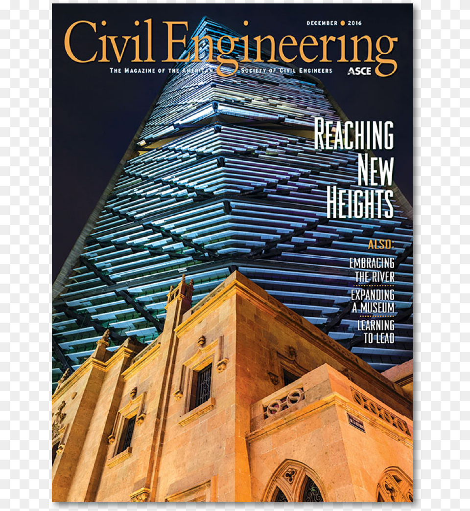 Civil Engineering Magazine Cover, Architecture, Building, City, High Rise Free Png