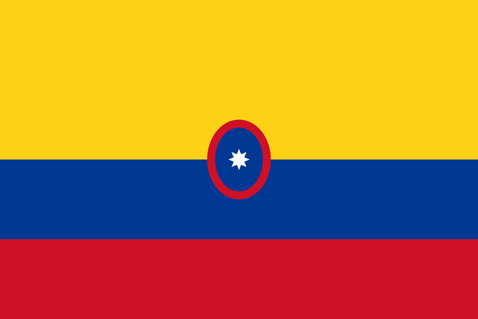 Civil Ensign Of Colombia Clipart, Flag Free Png Download