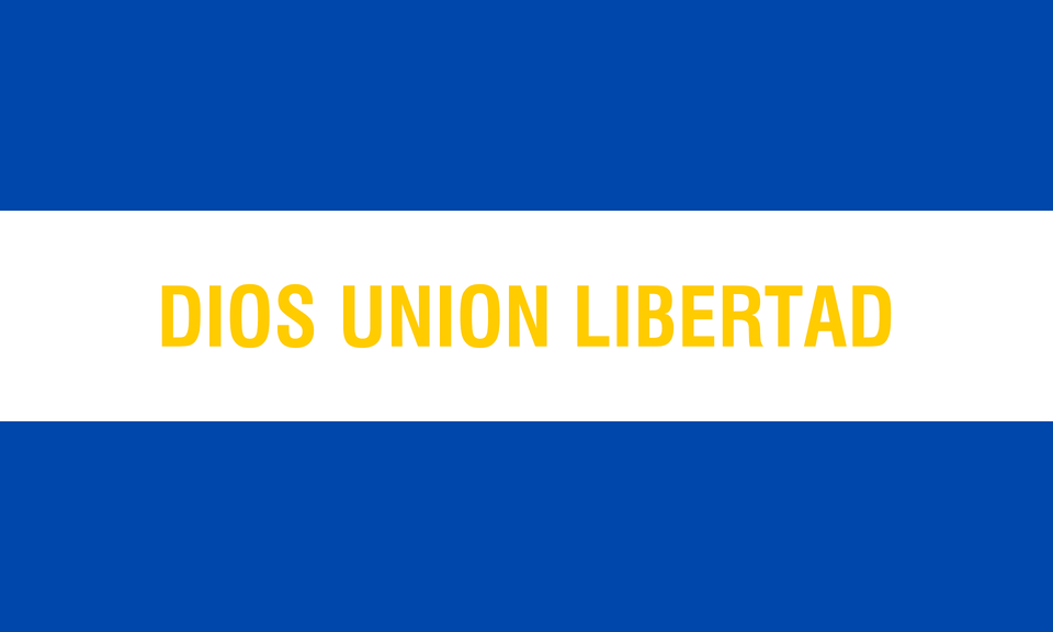 Civil Ensign Of El Salvador Clipart, Logo, Text Png Image