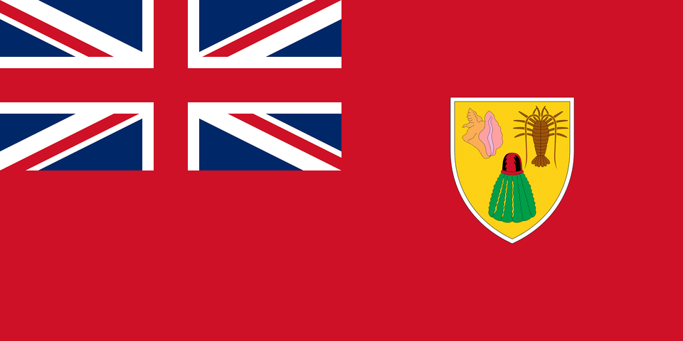 Civil Ensign Of The Turks And Caicos Islands Clipart Free Png