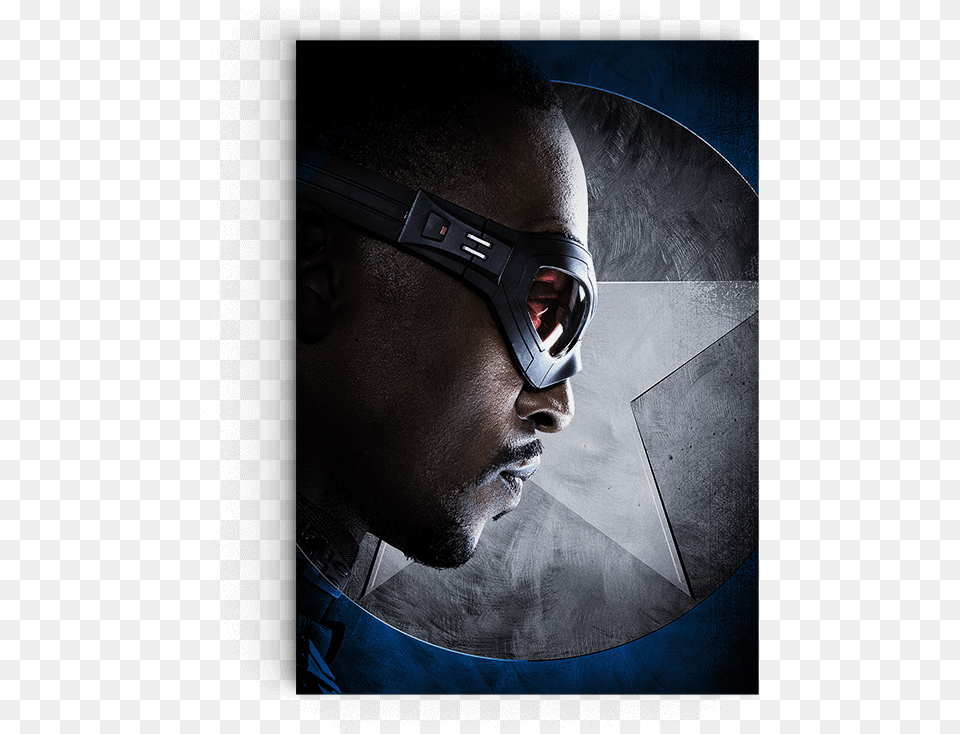 Civil War Captain America Civil War Character Posters, Accessories, Adult, Goggles, Male Png