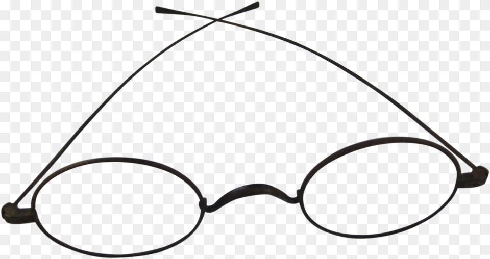 Civil War Era Wire Frame Eye Glasses Philadelphia, Accessories, Bow, Weapon Free Transparent Png