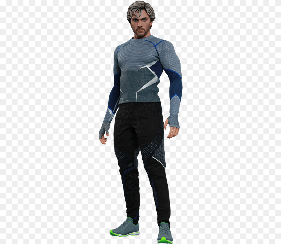 Civil War Spider Man Wolverine Suicide Squad Batman Hot Toys Marvel Avengers Age Of Ultron Quicksilver, Long Sleeve, Clothing, Sleeve, Pants Free Transparent Png