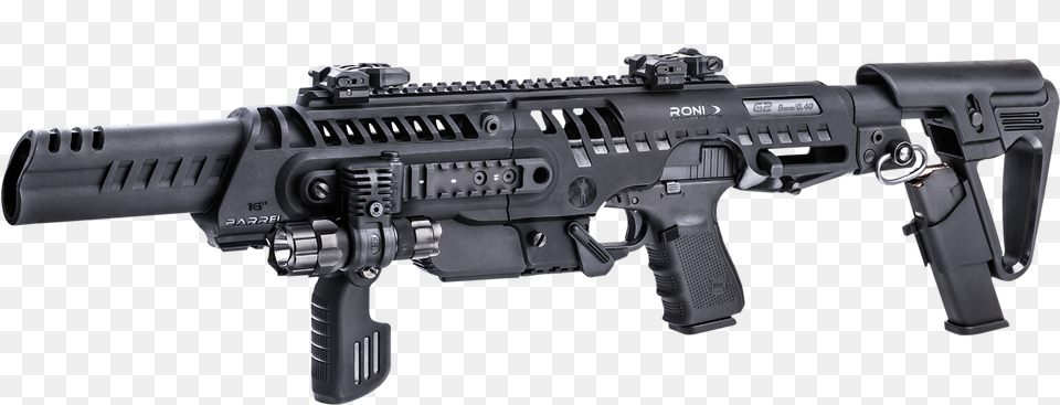 Civilian Vector Gun Price For Download On Mbtskoudsalg Glock 17 Roni Carbine, Firearm, Rifle, Weapon, Handgun Free Transparent Png