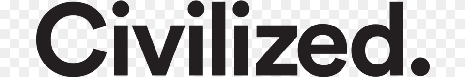 Civilized Logo, Text Free Png Download