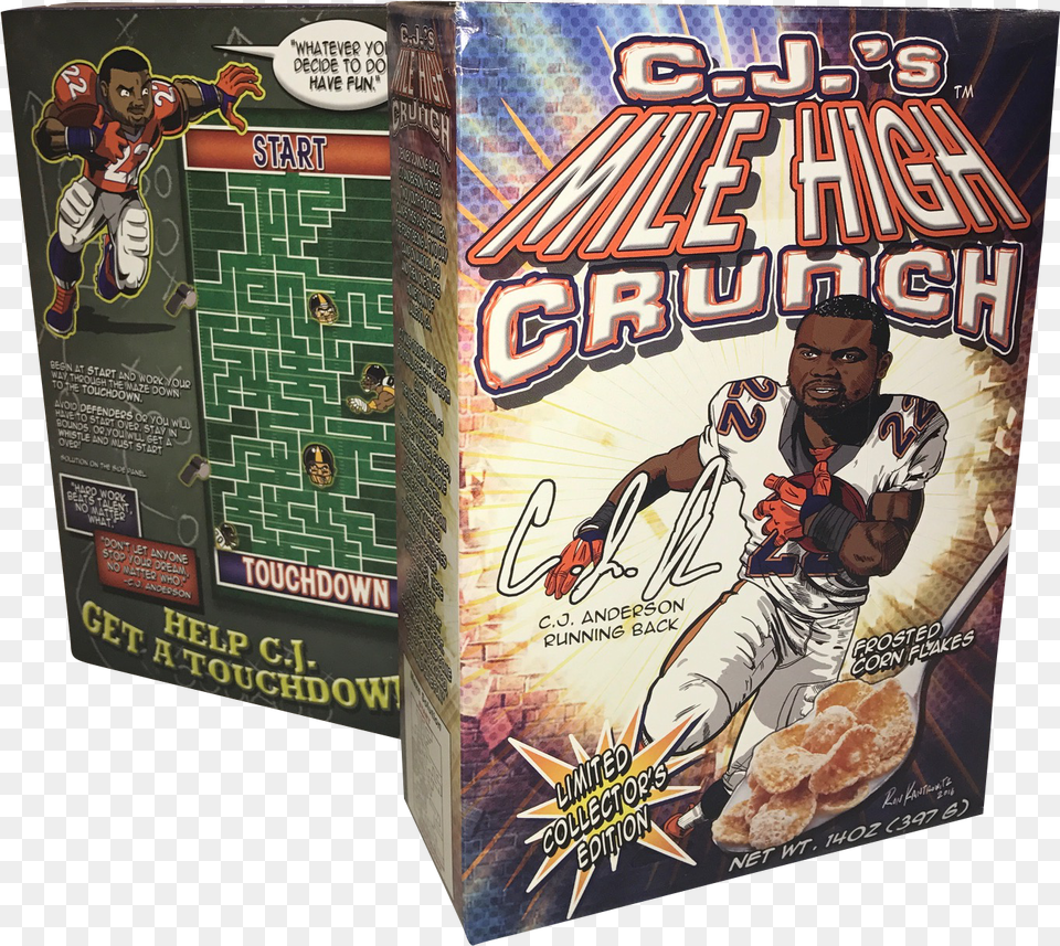 Cj Anderson Cereal Fireworks, Adult, Boy, Child, Male Free Png
