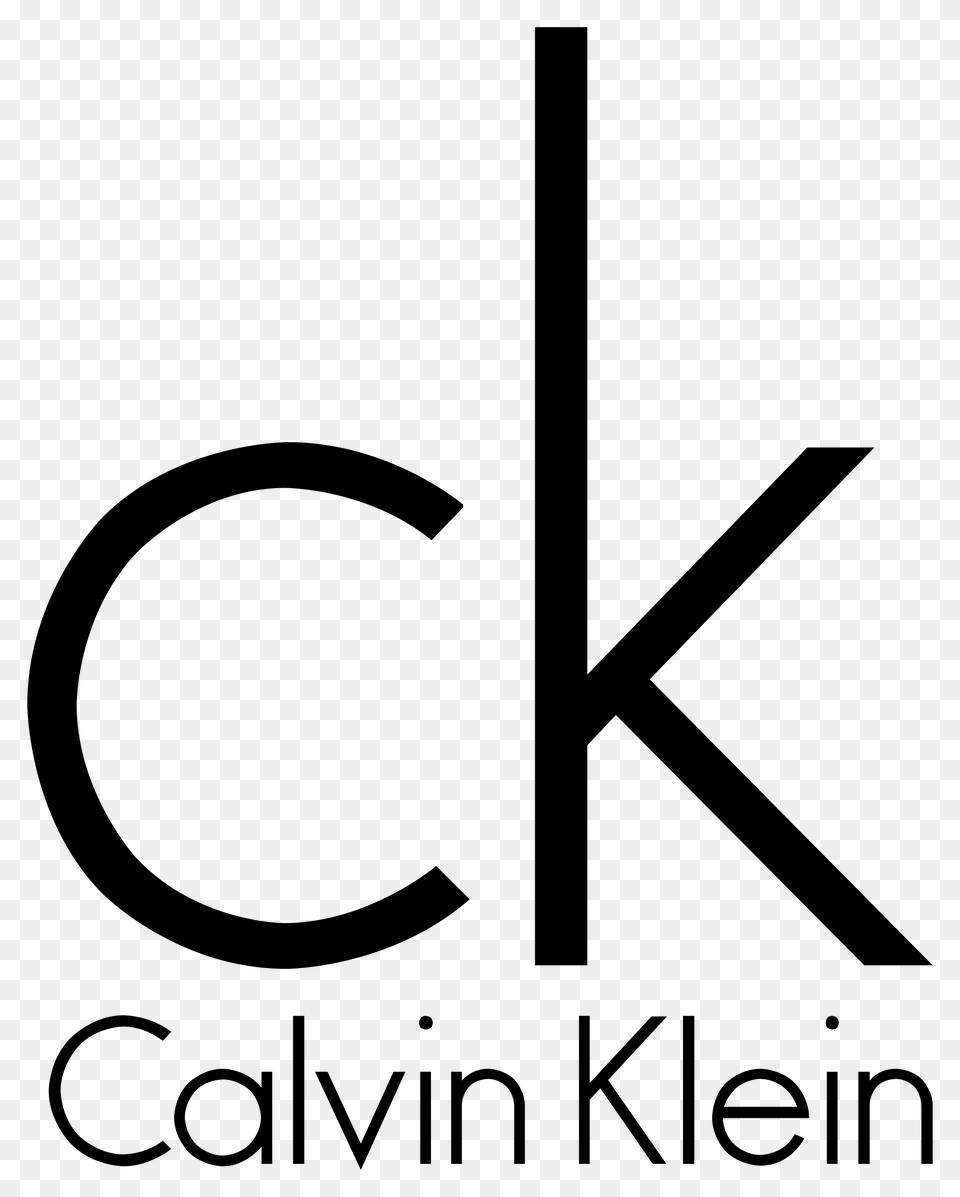 Ck Calvin Klein Logo, Gray Free Png