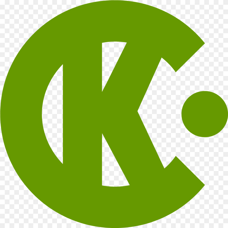 Ck Cramer Krasselt Chicago Logo, Symbol, Green, Text, Disk Free Png