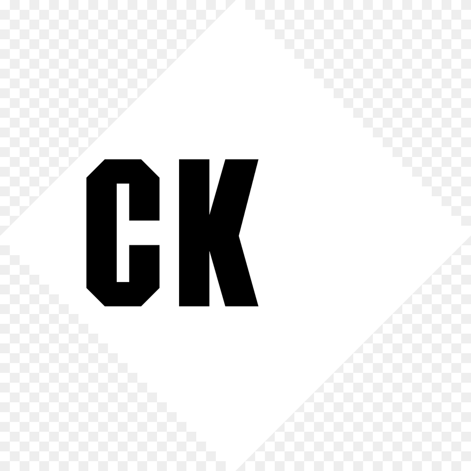 Ck Logo Transparent Svg Vector Ck, Sign, Symbol, Road Sign Free Png