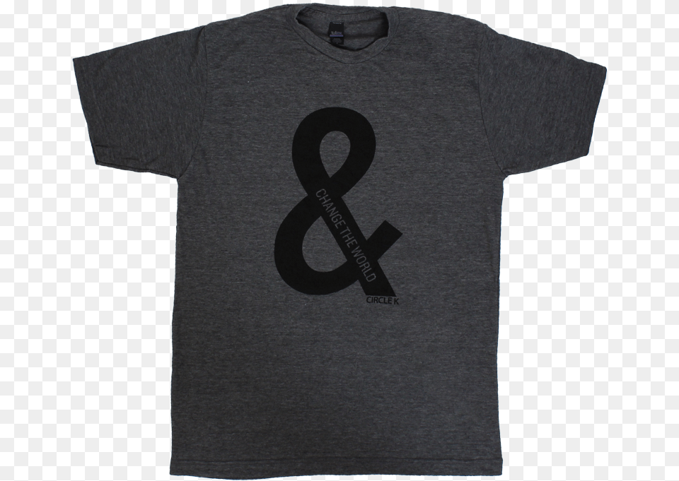 Cki Change The World Tee T Shirt, Clothing, T-shirt, Alphabet, Ampersand Free Png