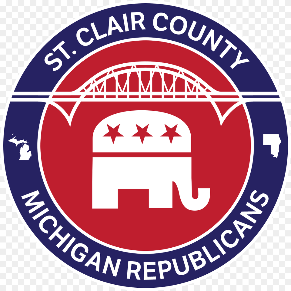 Clair County Michigan Republican Party Circle, Logo, First Aid, Symbol, Emblem Png