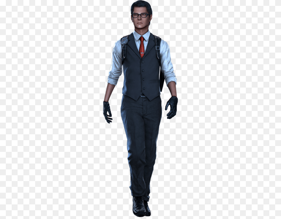 Claire Got Even The Same Kidman39s Hairstyle Evil Within Characters, Accessories, Tie, Suit, Pants Free Transparent Png