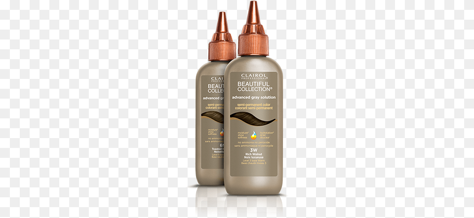 Clairol Professional Advanced Gray Solution Clairol Beautiful Collection, Bottle, Lotion, Cosmetics, Perfume Free Png