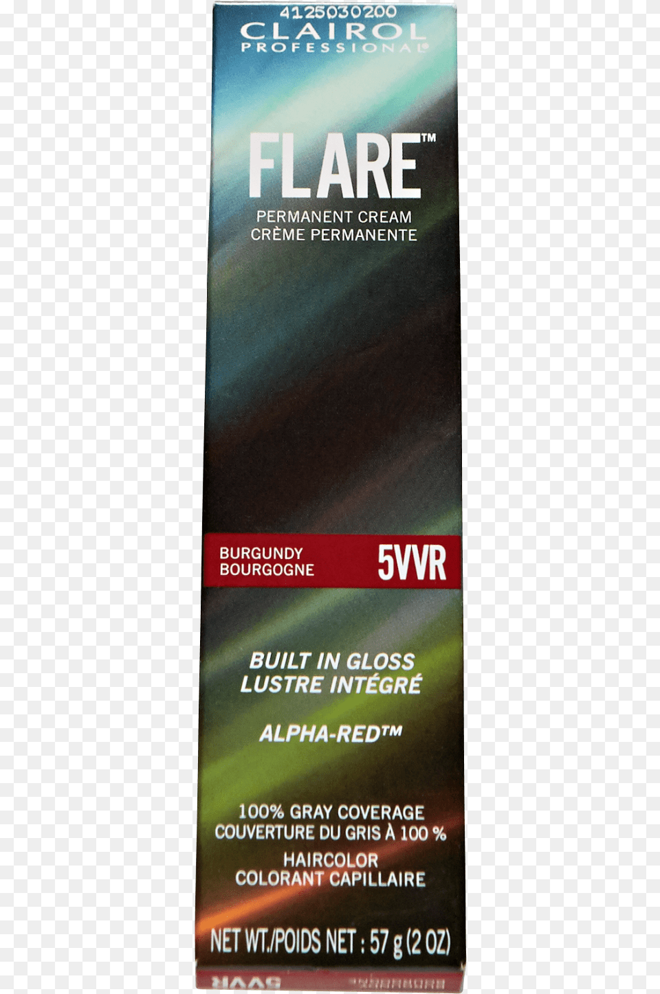 Clairol Professional Flare Burgundy Permanent Cream Flare Hair Color Purple, Advertisement, Book, Poster, Publication Png Image
