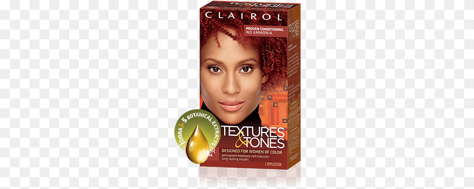 Clairol Professional Textures And Tones Textures Amp Tones Permanent Haircolor Ruby Rage, Advertisement, Poster, Publication, Adult Free Png Download