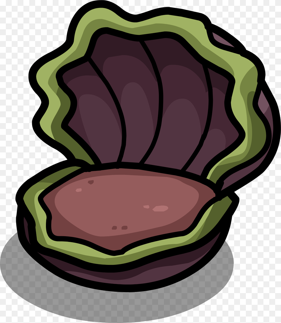 Clam Chair Sprite 002 Clam Cartoon, Food, Leafy Green Vegetable, Plant, Produce Free Png Download