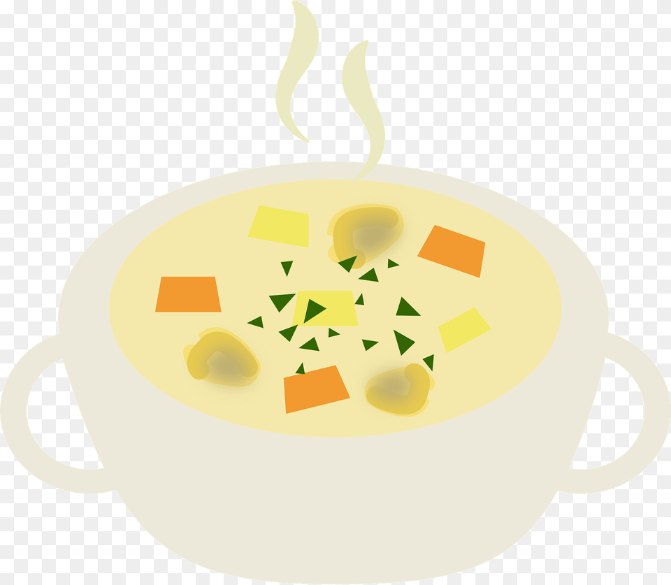 Clam Chowder Soup Clipart, Bowl, Dish, Food, Meal Free Png