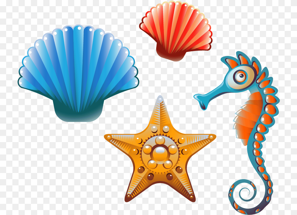 Clam Seashell Cartoon Clip Art, Animal, Sea Life, Invertebrate Free Png