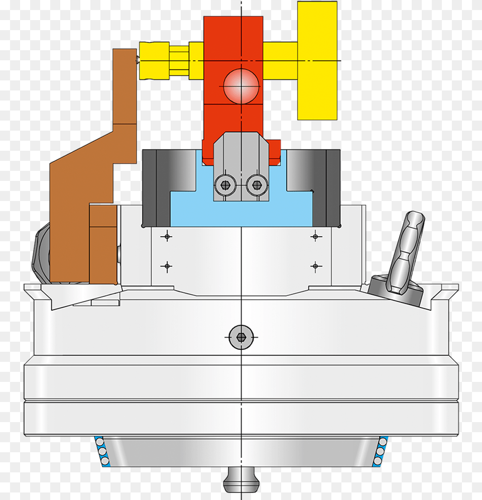 Clamping Lever Chuck With Centrex Interface, Machine Free Transparent Png