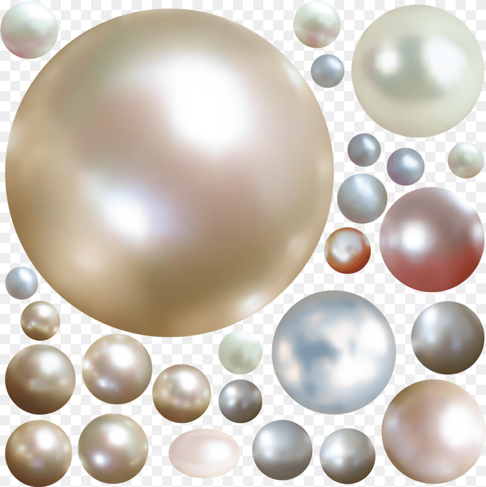 Clams With Pearls Clipart Transparent Pearl, Accessories, Jewelry, Astronomy, Moon Free Png